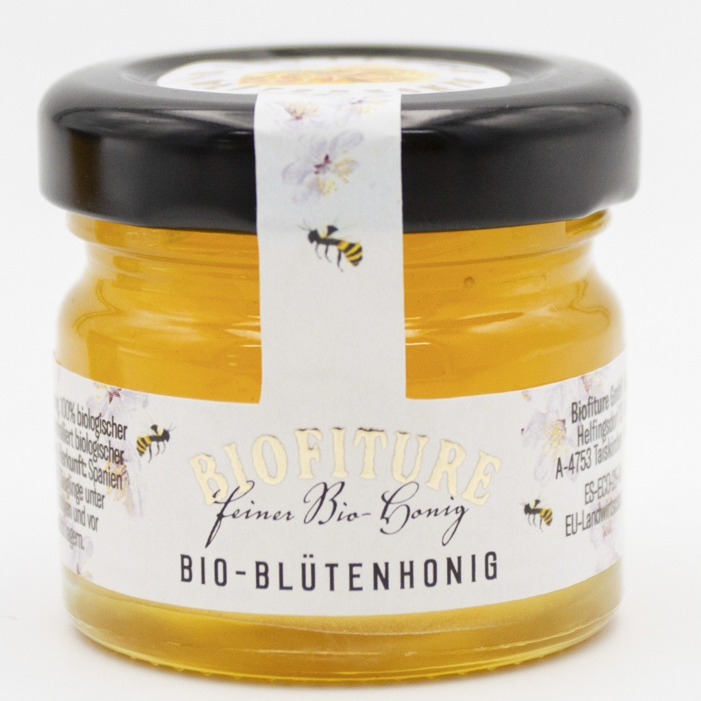 BIO Blüten Honig  EU 48x28g Glas